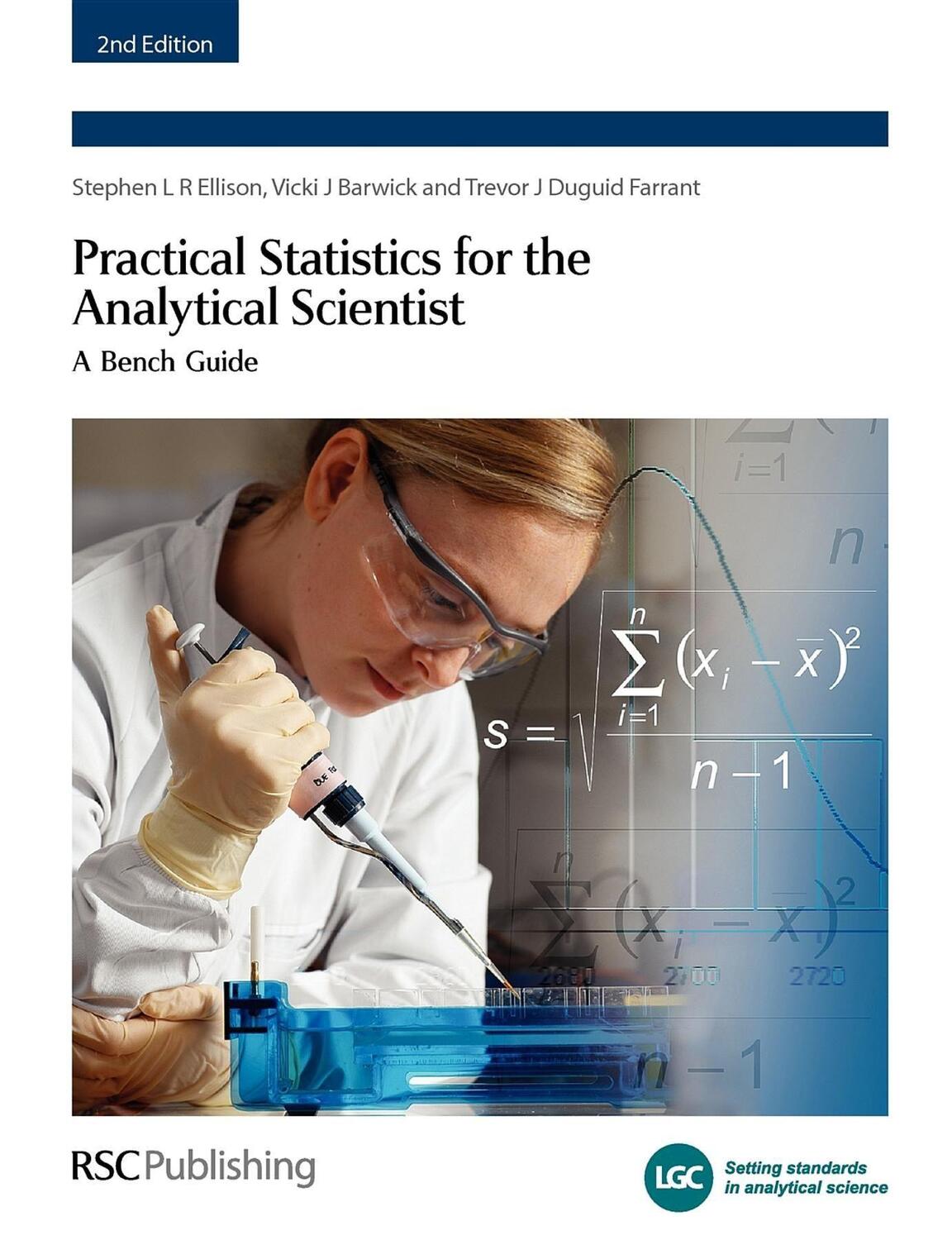 Cover: 9780854041312 | Practical Statistics for the Analytical Scientist: A Bench Guide