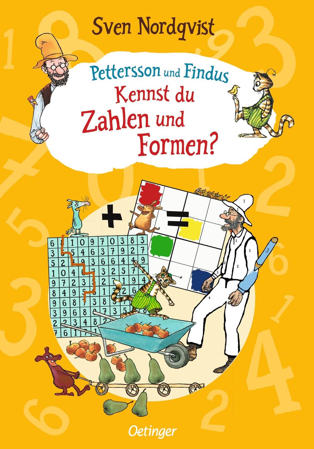 Cover: 9783751203319 | Pettersson und Findus. Kennst du Zahlen und Formen? | Sven Nordqvist