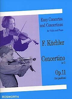 Cover: 9781846090981 | Concertino in G Op. 11 | 1st Position | Easy Concertos And Concertinos