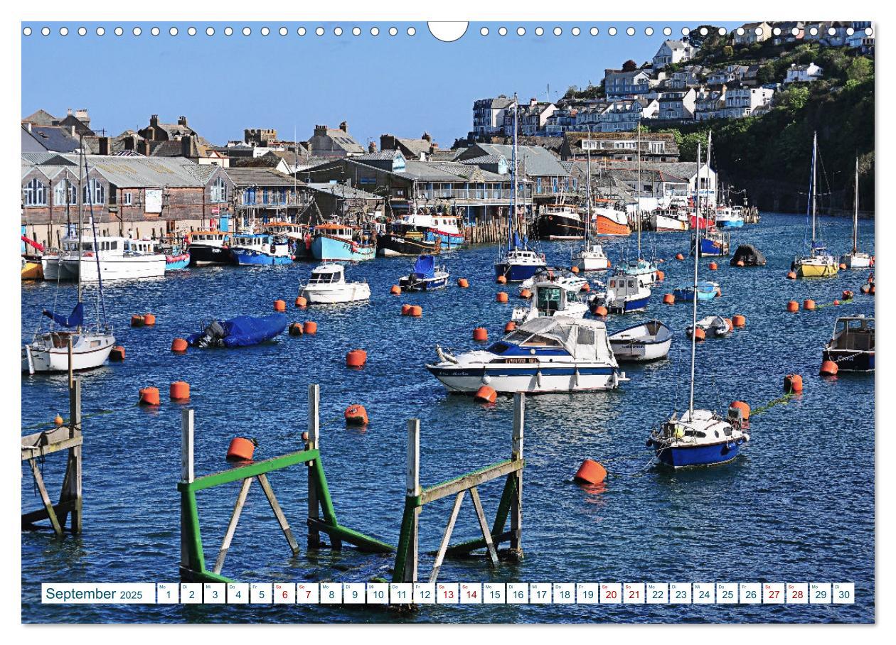 Bild: 9783383908460 | Cornwall &amp; Devon 2025 (Wandkalender 2025 DIN A3 quer), CALVENDO...