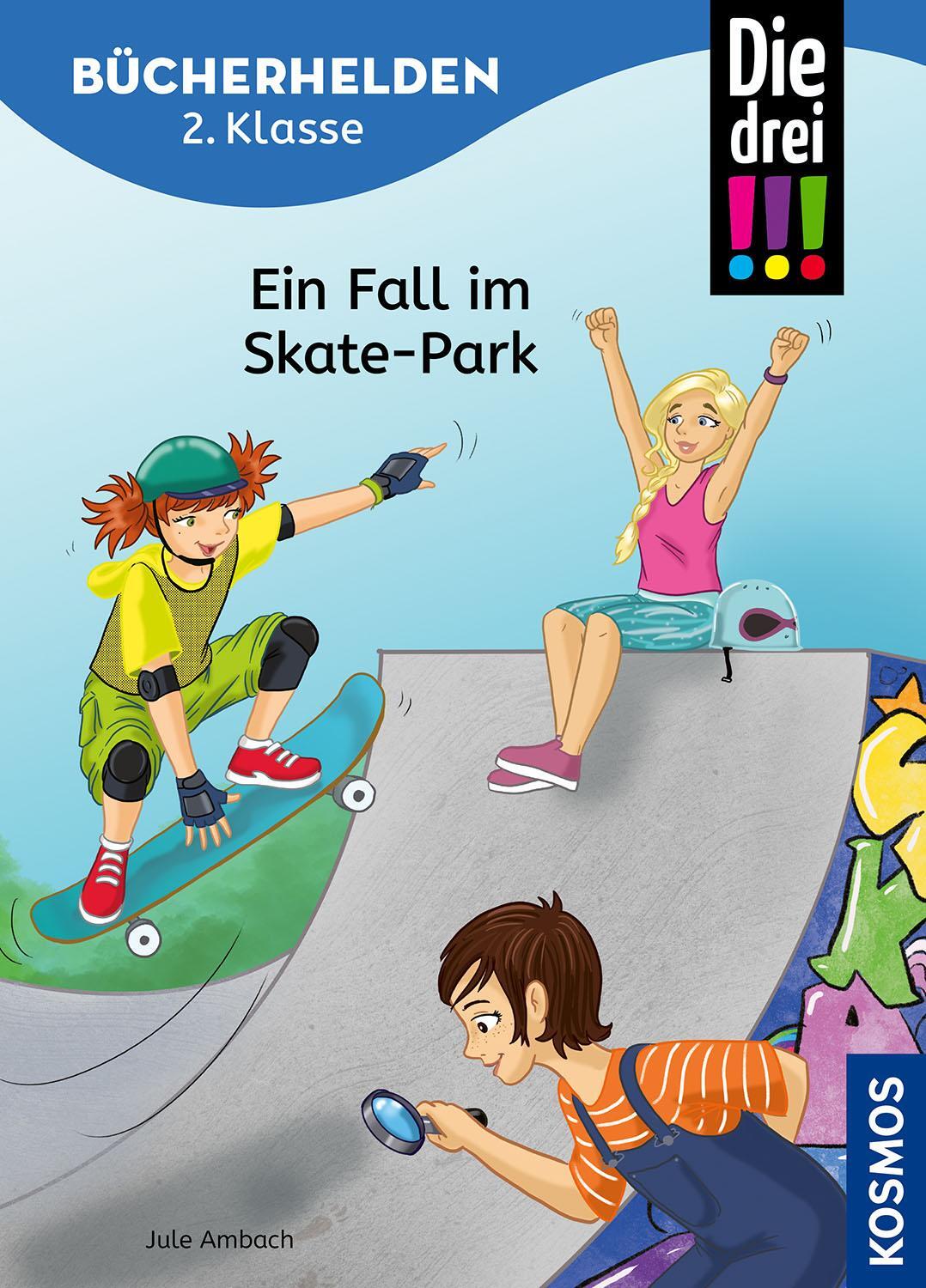 Cover: 9783440176177 | Die drei !!!, Bücherhelden 2. Klasse, Ein Fall im Skate-Park | Ambach