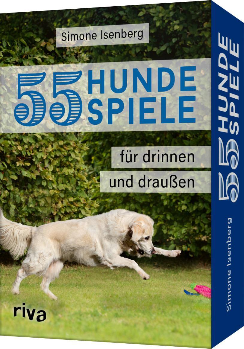 Cover: 9783742316912 | 55 Hundespiele | Für drinnen und draußen | Simone Isenberg | Box