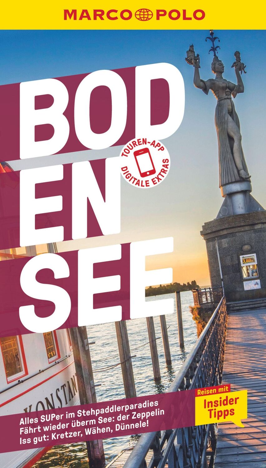 Cover: 9783829719285 | MARCO POLO Reiseführer Bodensee | Florian Wachsmann (u. a.) | Buch