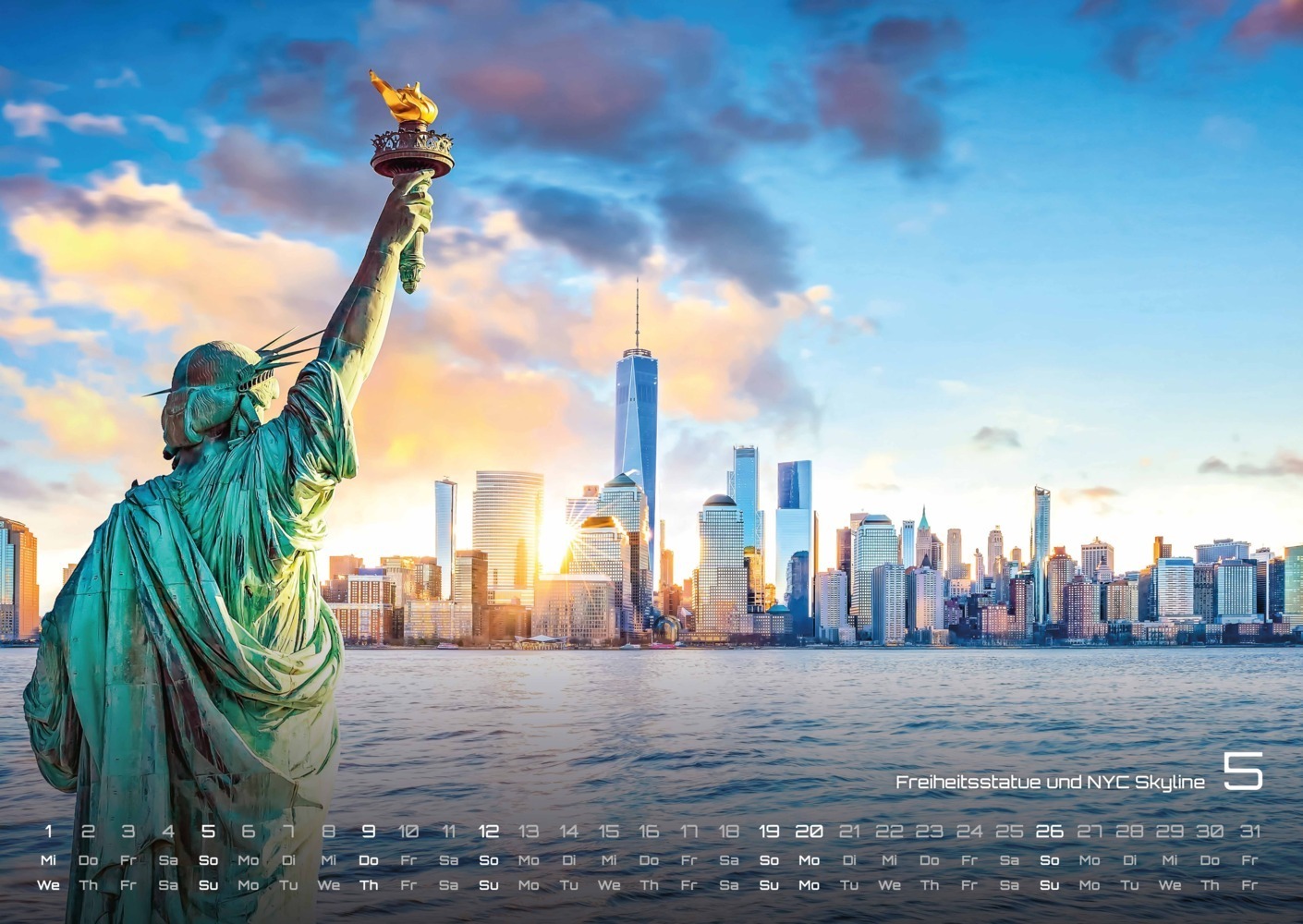 Bild: 9783986733025 | New York - die Stadt, die niemals schläft - 2024 - Kalender DIN A2