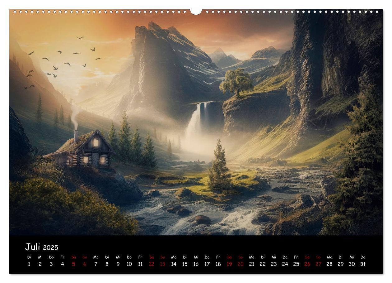 Bild: 9783383909993 | Ein Traum von Einsamkeit (Wandkalender 2025 DIN A2 quer), CALVENDO...