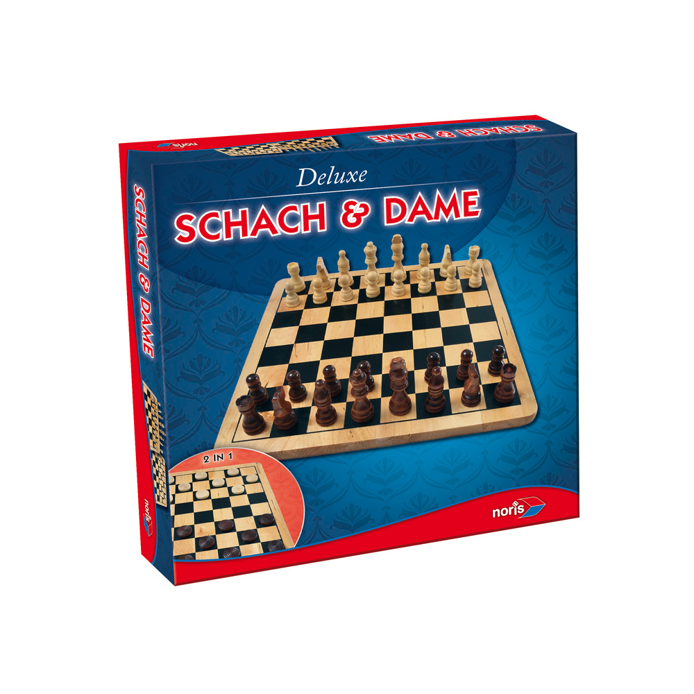 Cover: 4000826045779 | Deluxe Holz - Schach & Dame (Spiel) | Spiel | 2009 | NORIS