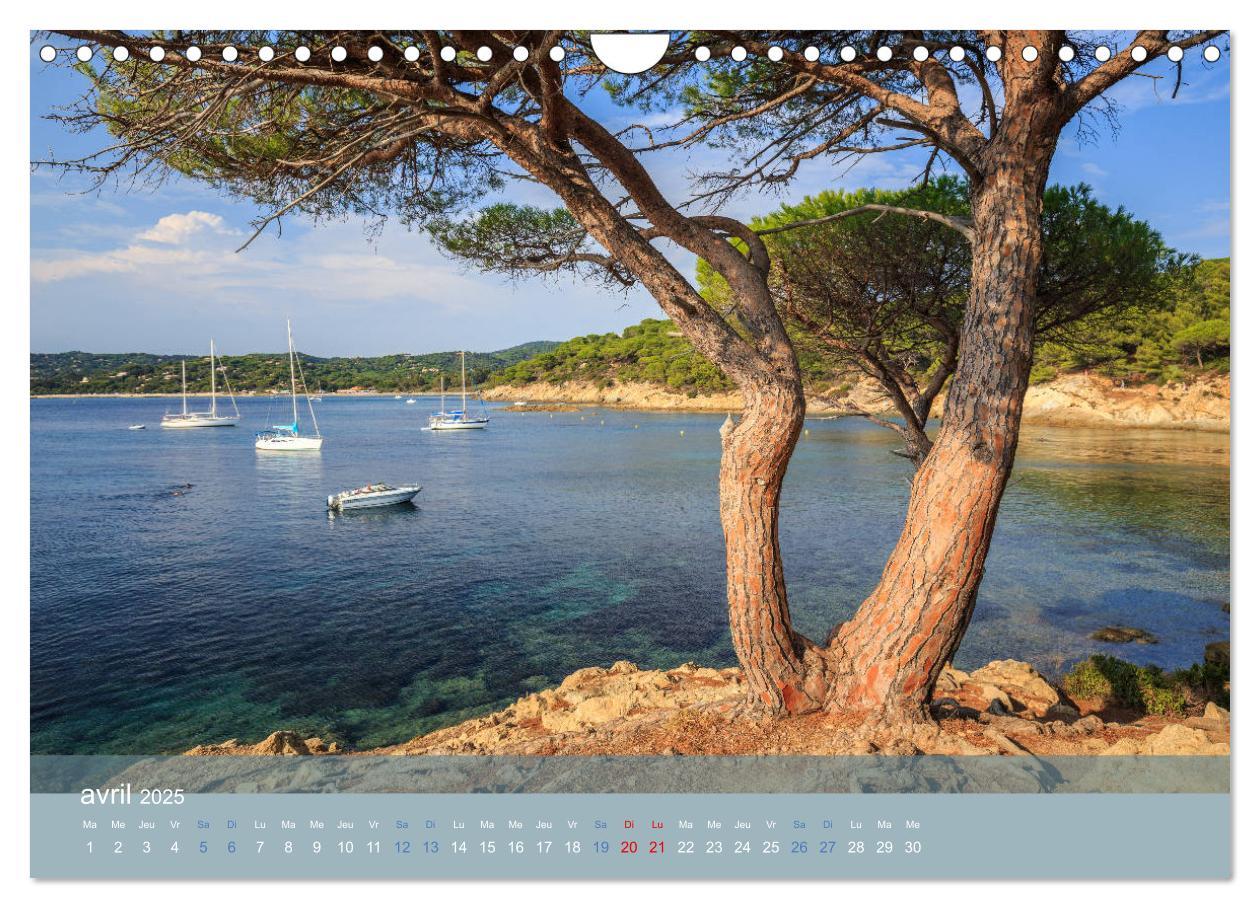 Bild: 9781325947409 | Littoral de la Côte d'Azur (Calendrier mural 2025 DIN A4 vertical),...