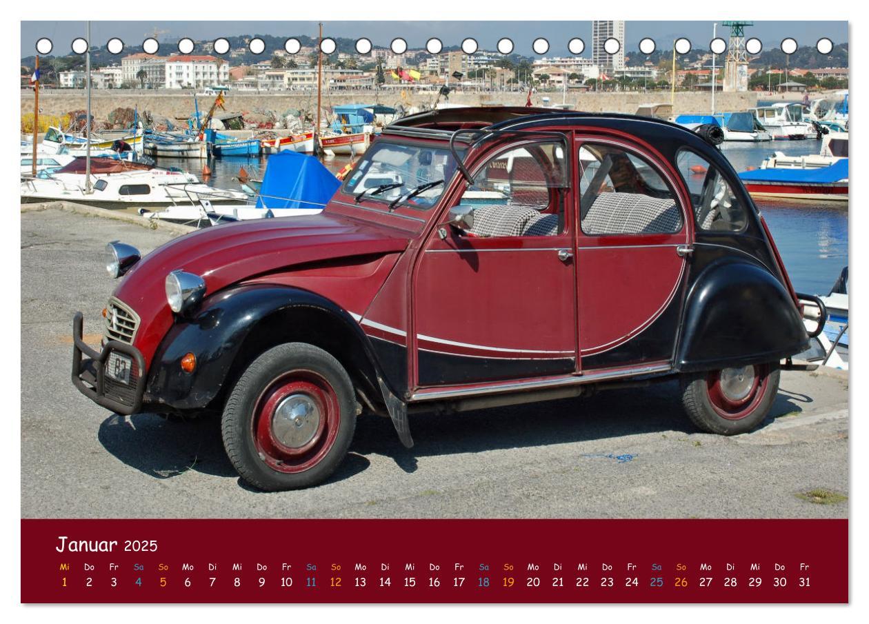 Bild: 9783383947582 | Citroen 2 CV Kult um die Ente (Tischkalender 2025 DIN A5 quer),...