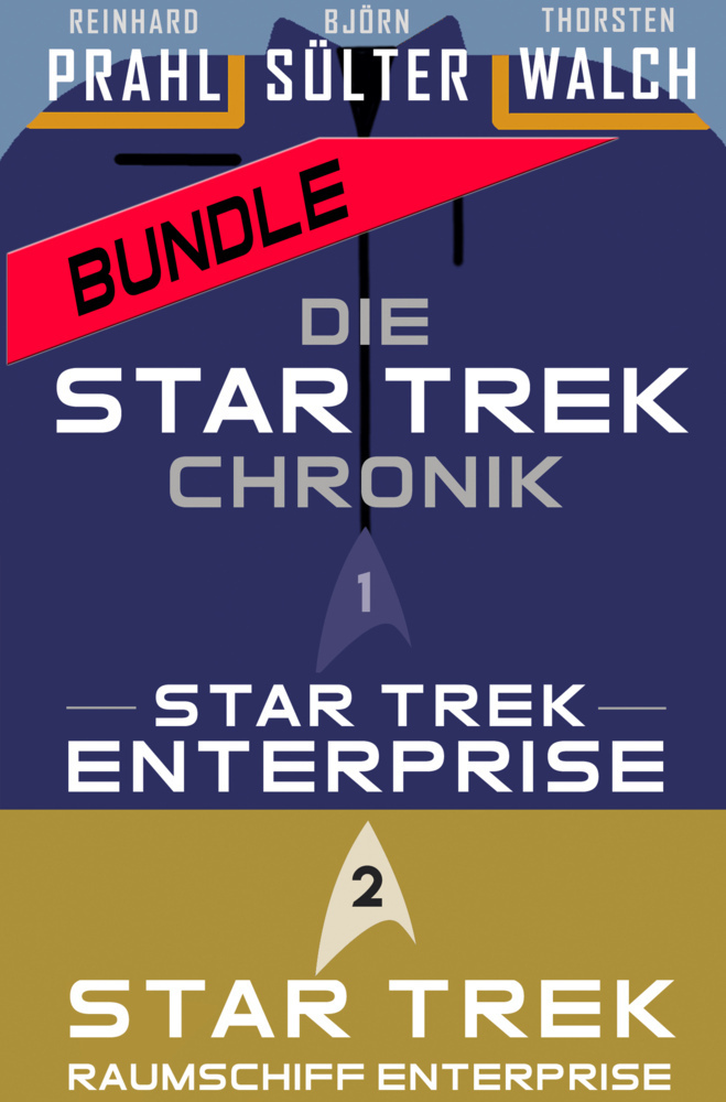 Cover: 9783959363372 | Die Star-Trek-Chronik Bundle - Star Trek: Enterprise (Teil 1) &...