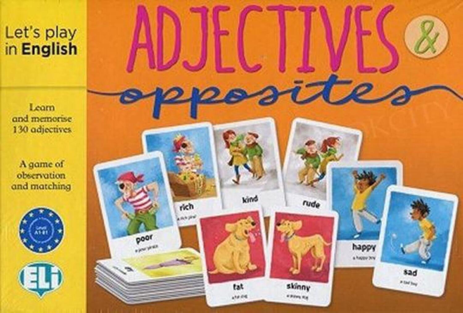 Cover: 9783125152595 | Adjectives &amp; opposites. Gamebox | Spiel | Brettspiel | Deutsch | 2020