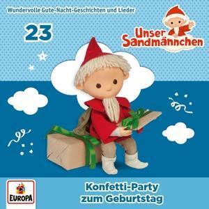 Cover: 194399908723 | Folge 23: Konfetti-Party zum Geburtstag | Unser Sandmännchen | CD