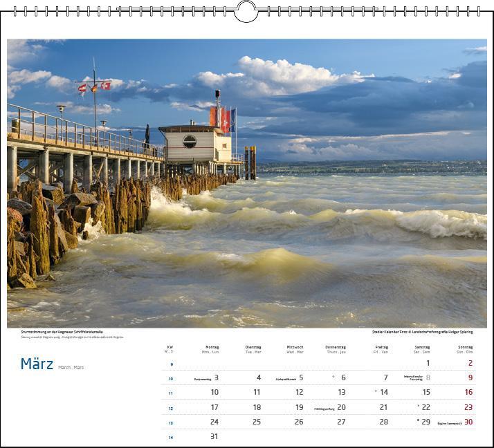 Bild: 9783861924036 | Malerischer Bodensee 2025 | Kalender | Spiralbindung | 13 S. | Deutsch