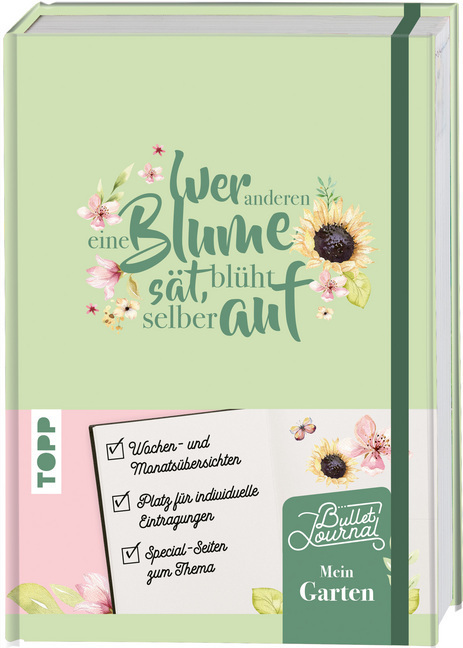 Cover: 9783772471711 | Mein Bullet Journal Garten - Wer anderen eine Blume sät, blüht...