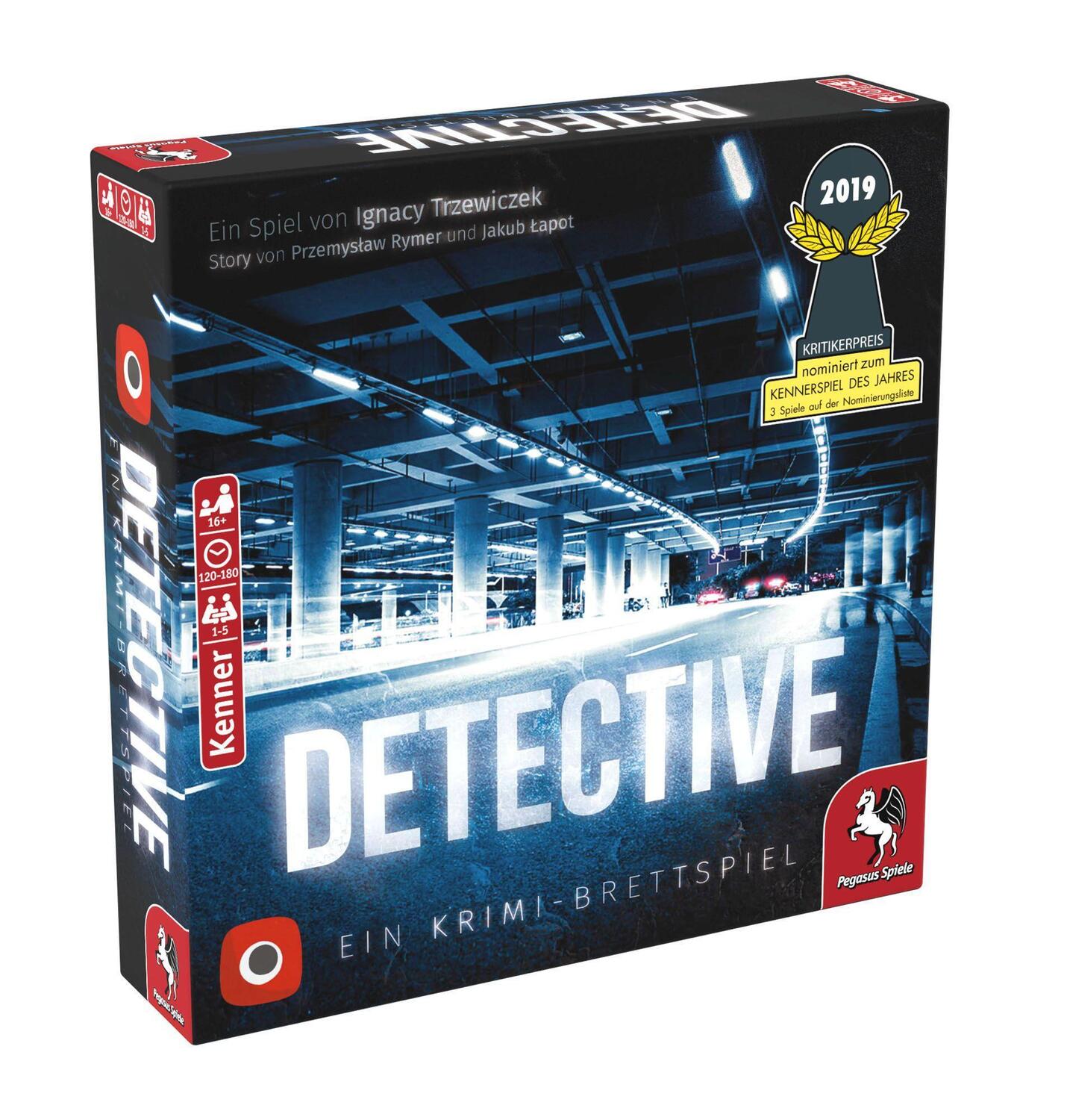 Bild: 4250231716843 | Detective (Portal Games, deutsche Ausgabe) (Nominiert Kennerspiel...