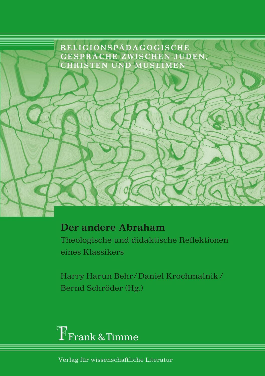 Cover: 9783865963574 | Der andere Abraham | Harry Harun Behr (u. a.) | Taschenbuch | Deutsch
