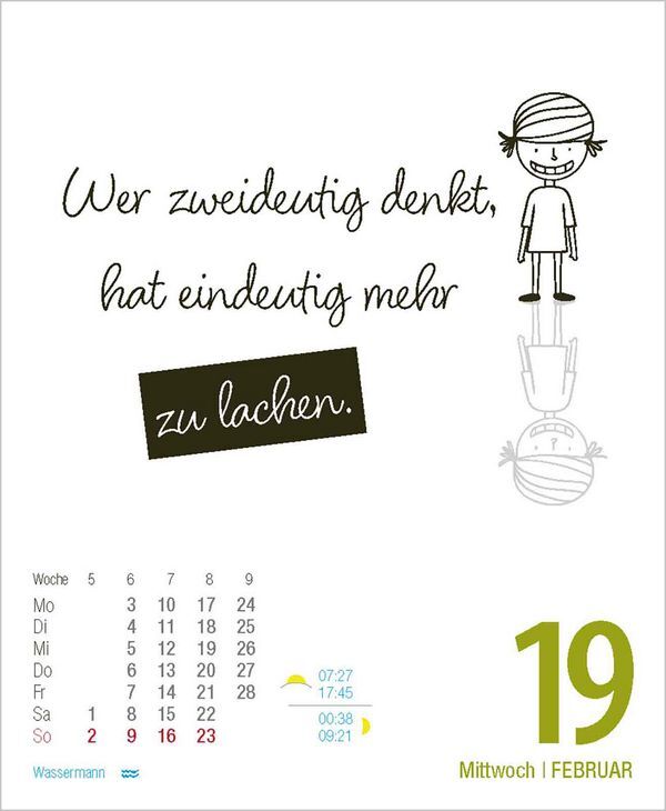 Bild: 9783731877455 | Visual Words 2025 | TypoArt Tages-Abreisskalender | Korsch Verlag