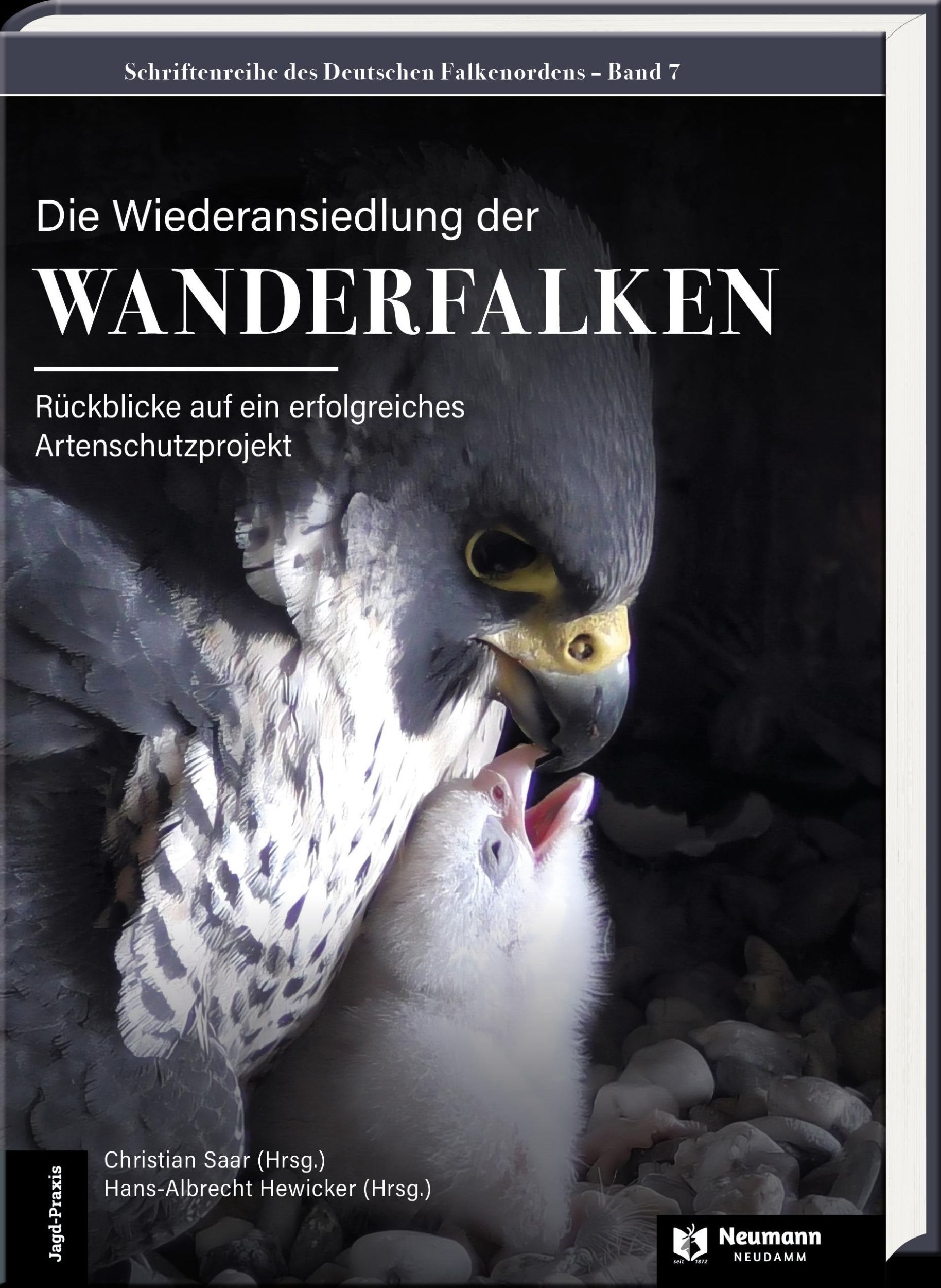 Cover: 9783788821050 | Die Wiederansiedlung der Wanderfalken | Hans-Albrecht Hewicker (u. a.)