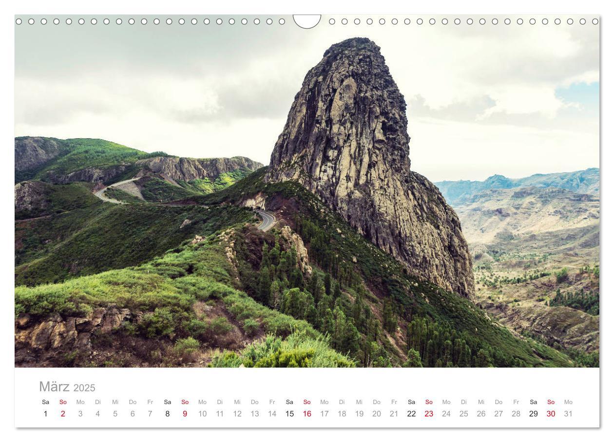 Bild: 9783435256037 | La Gomera ¿ Die grüne Perle der Kanaren. (Wandkalender 2025 DIN A3...