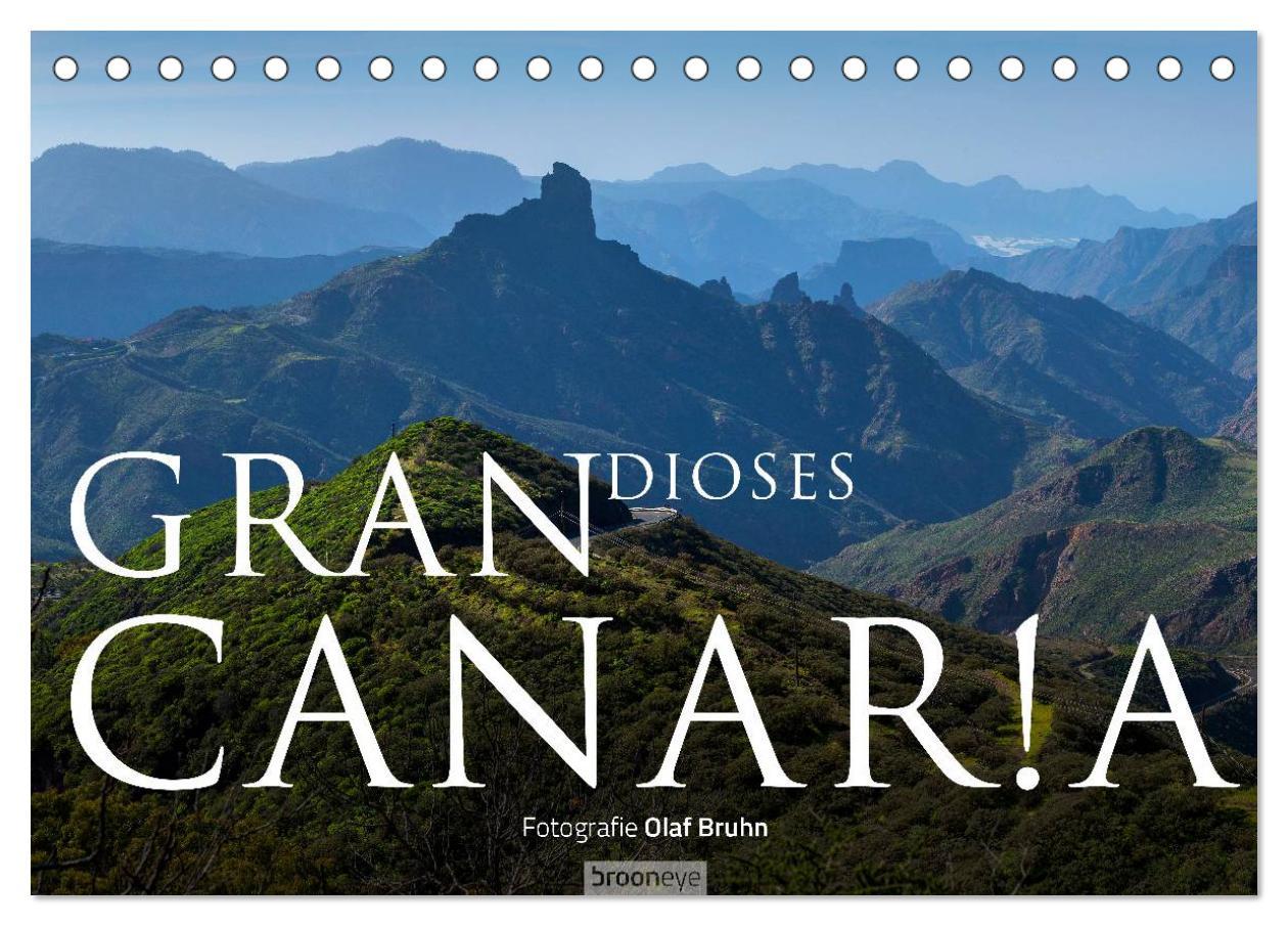 Cover: 9783435614530 | Grandioses Canaria (Tischkalender 2025 DIN A5 quer), CALVENDO...