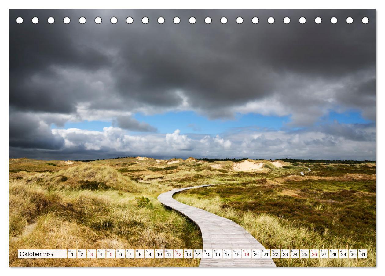 Bild: 9783435618019 | Amrum. Natur und Landschaften (Tischkalender 2025 DIN A5 quer),...