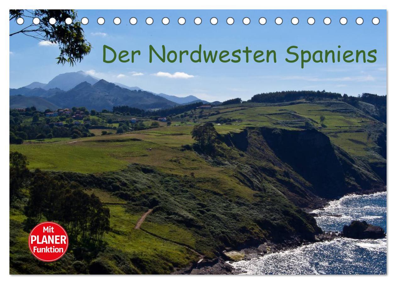 Cover: 9783435526857 | Der Nordwesten Spaniens (Tischkalender 2025 DIN A5 quer), CALVENDO...