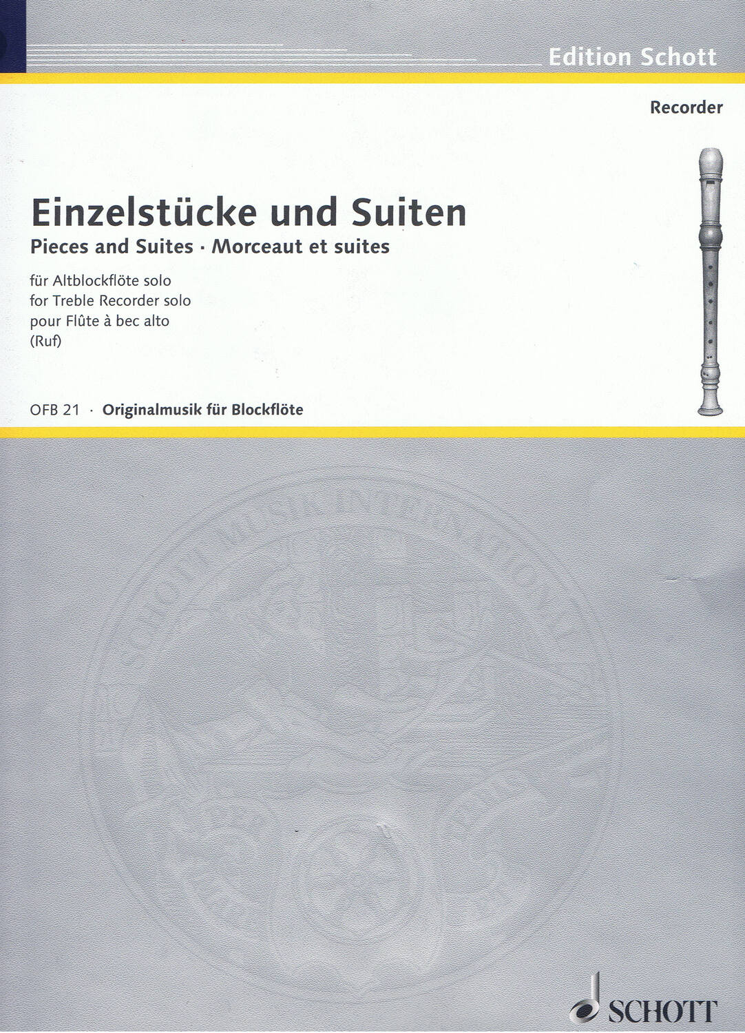 Cover: 9790001099004 | Solo Pieces and Suites | Buch | Schott Music | EAN 9790001099004