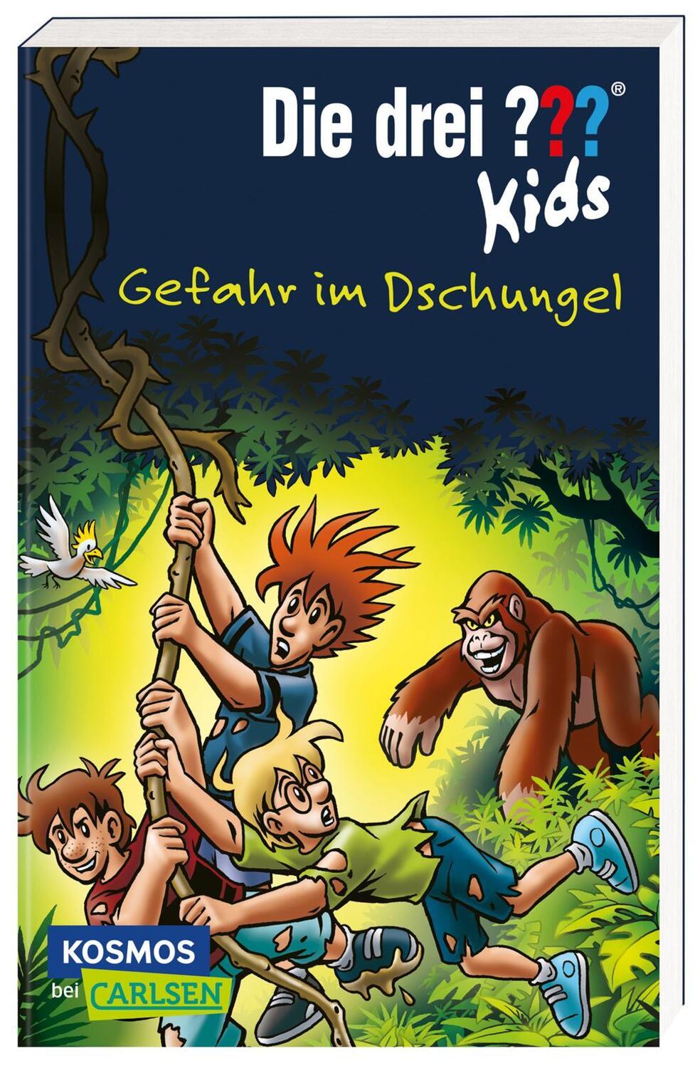 Cover: 9783551318961 | Die drei ??? kids 62: Gefahr im Dschungel | Ulf Blanck | Taschenbuch