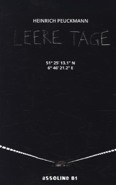 Cover: 9783938834701 | Leere Tage | Roman | Heinrich Peuckmann | Taschenbuch | 175 S. | 2014