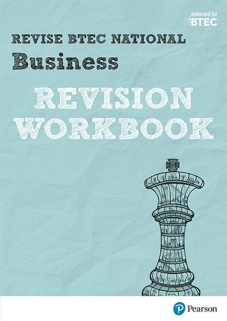 Cover: 9781292150116 | Pearson REVISE BTEC National Business Revision Workbook - 2023 and...