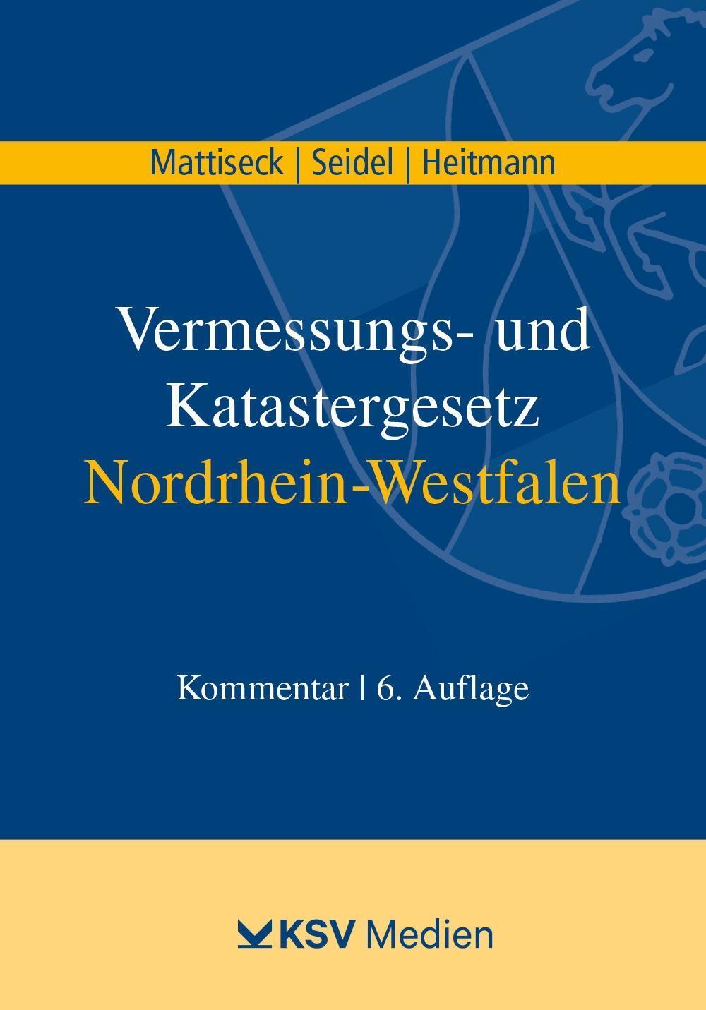 Cover: 9783829317498 | Vermessungs- und Katastergesetz Nordrhein-Westfalen | Kommentar | Buch