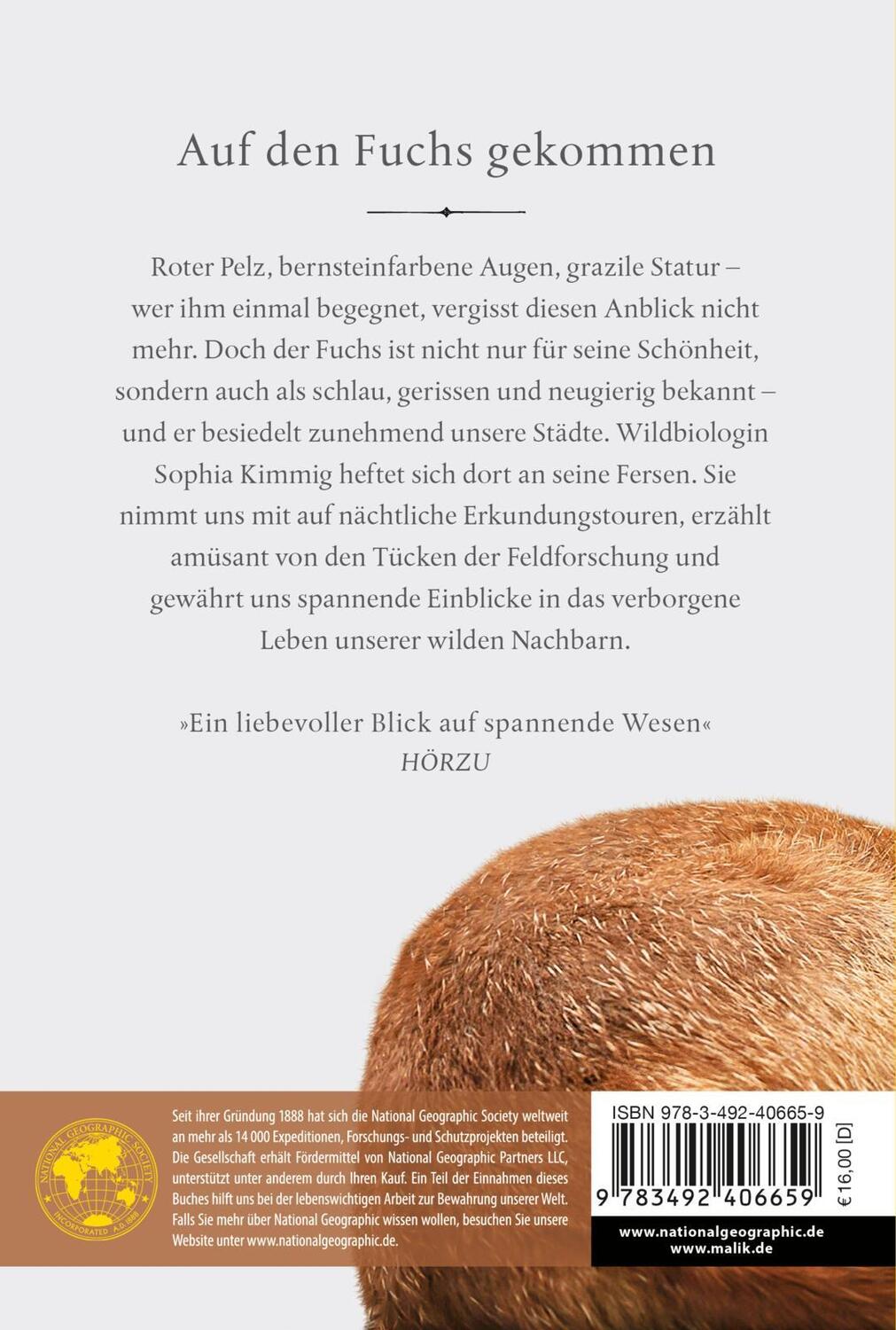 Rückseite: 9783492406659 | Von Füchsen und Menschen | Sophia Kimmig | Taschenbuch | Deutsch