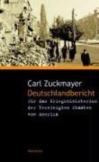 Cover: 9783892447719 | Deutschlandbericht für das Kriegsministerium der Vereinigten...