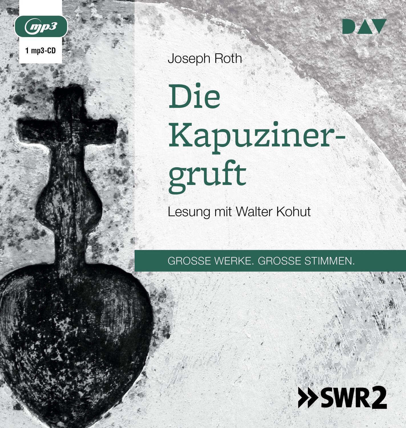 Cover: 9783742421463 | Die Kapuzinergruft | Lesung mit Walter Kohut | Joseph Roth | MP3