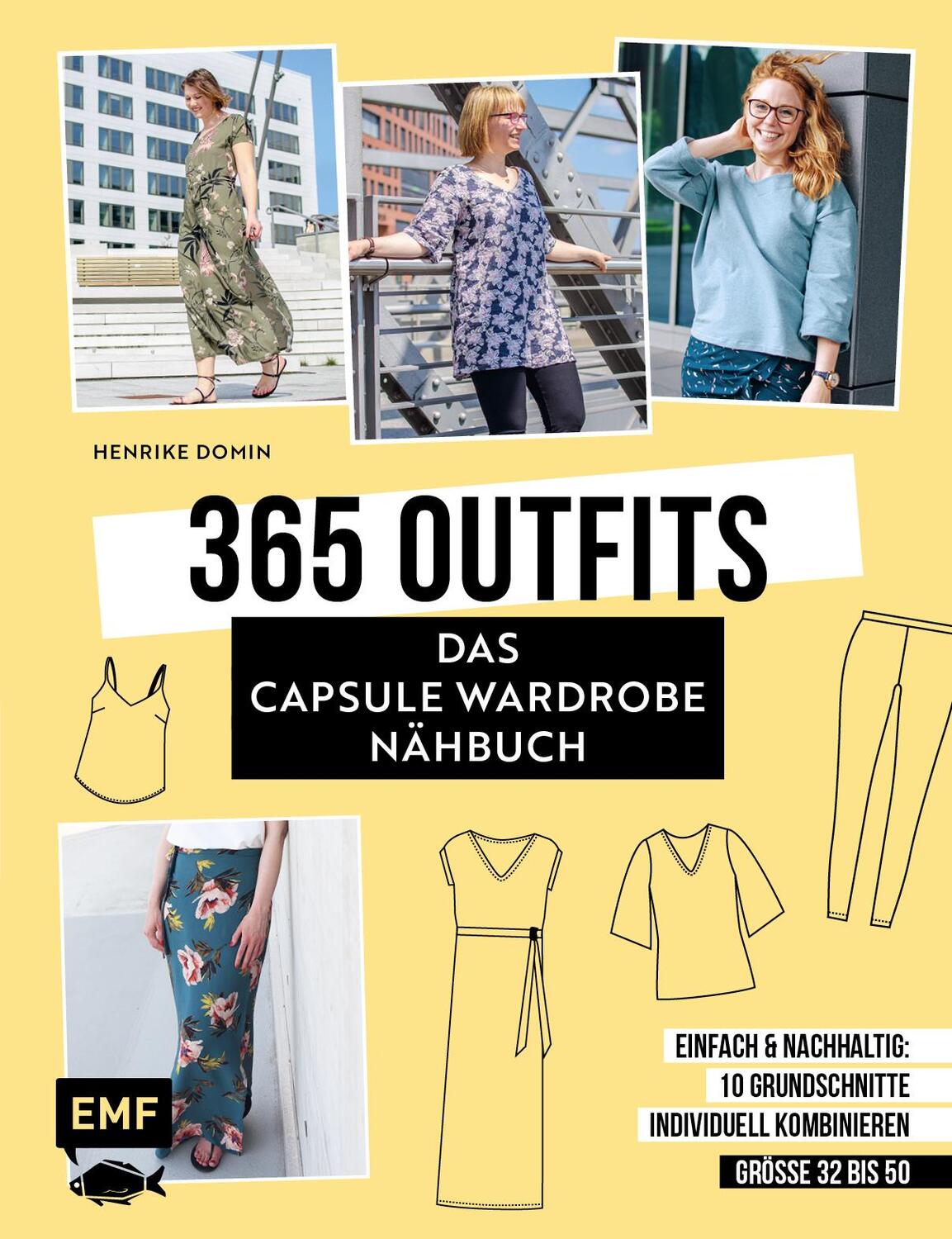 Cover: 9783745903201 | 365 Outfits - Das Capsule Wardrobe Nähbuch | Henrike Domin | Buch