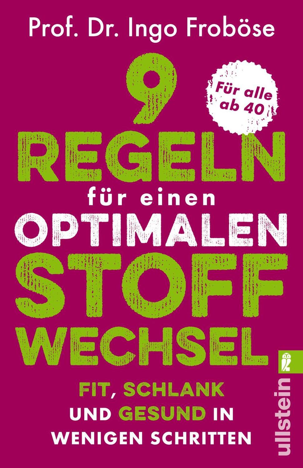 Cover: 9783548068060 | 9 Regeln für einen optimalen Stoffwechsel | Ingo Froböse | Taschenbuch