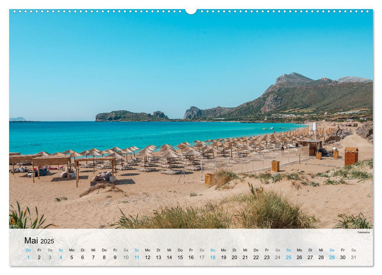 Bild: 9783383925658 | Kreta - Die schönsten Strände (Wandkalender 2025 DIN A2 quer),...