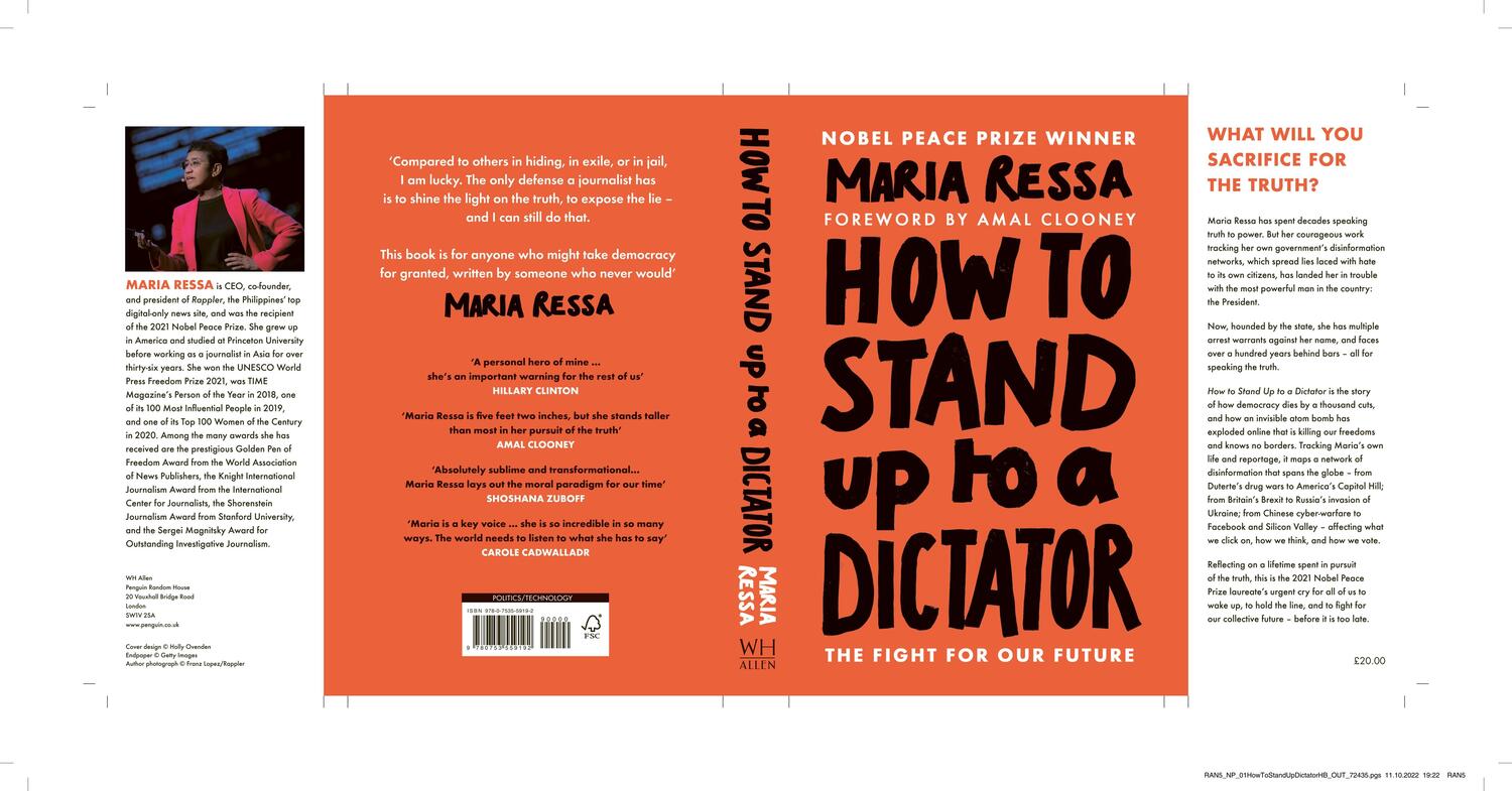 Rückseite: 9780753559192 | How to Stand Up to a Dictator | Radio 4 Book of the Week | Maria Ressa