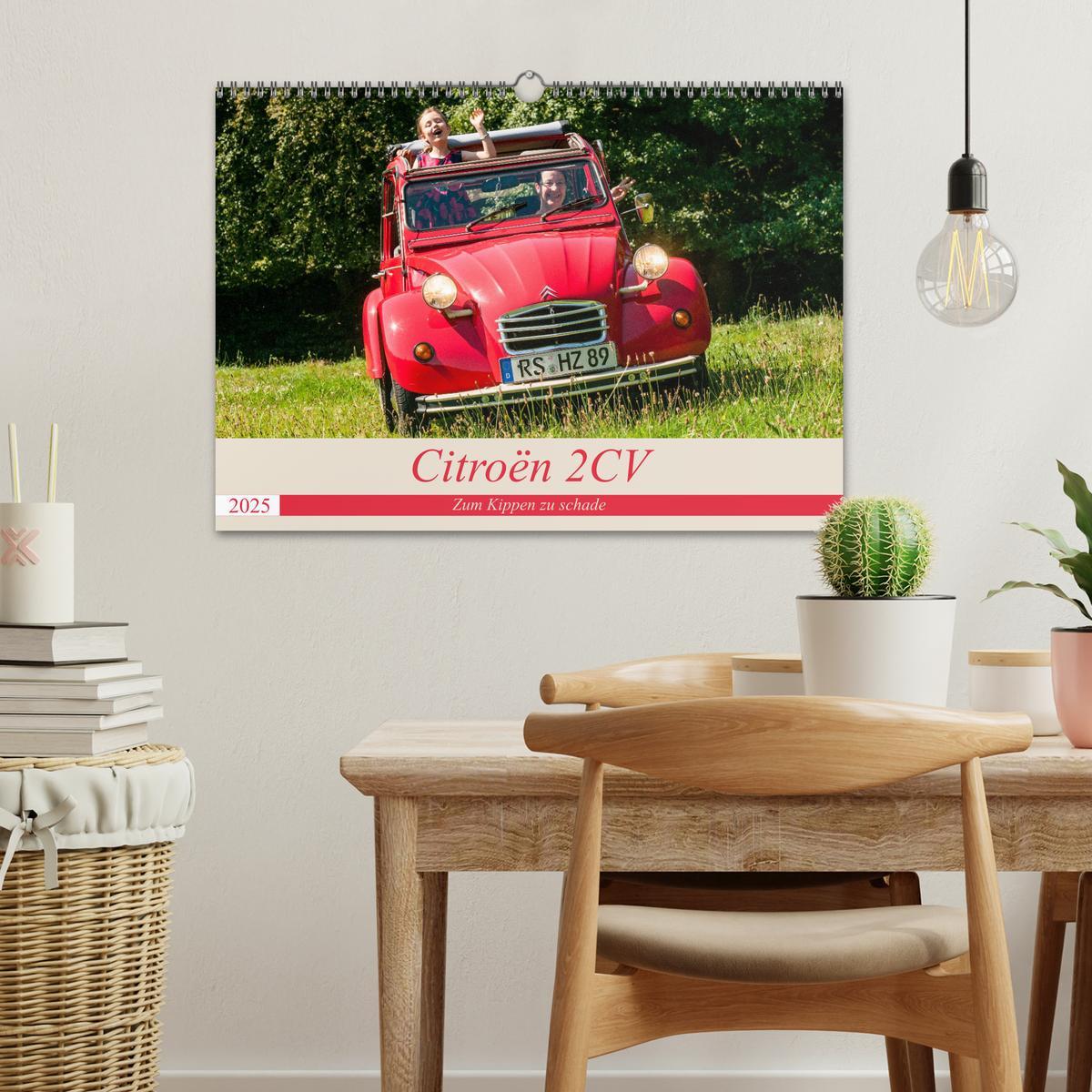 Bild: 9783435187713 | Citroën 2 CV - Zum Kippen zu schade (Wandkalender 2025 DIN A3...