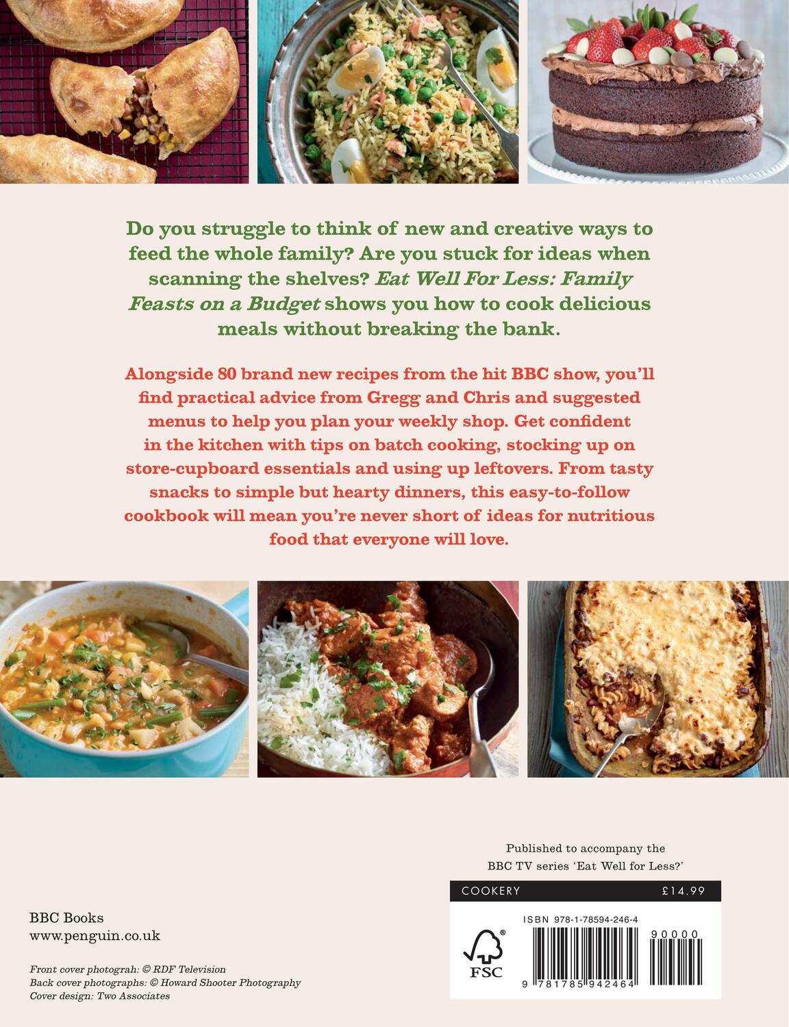 Rückseite: 9781785942464 | Eat Well for Less: Family Feasts on a Budget | Jo Scarratt-Jones
