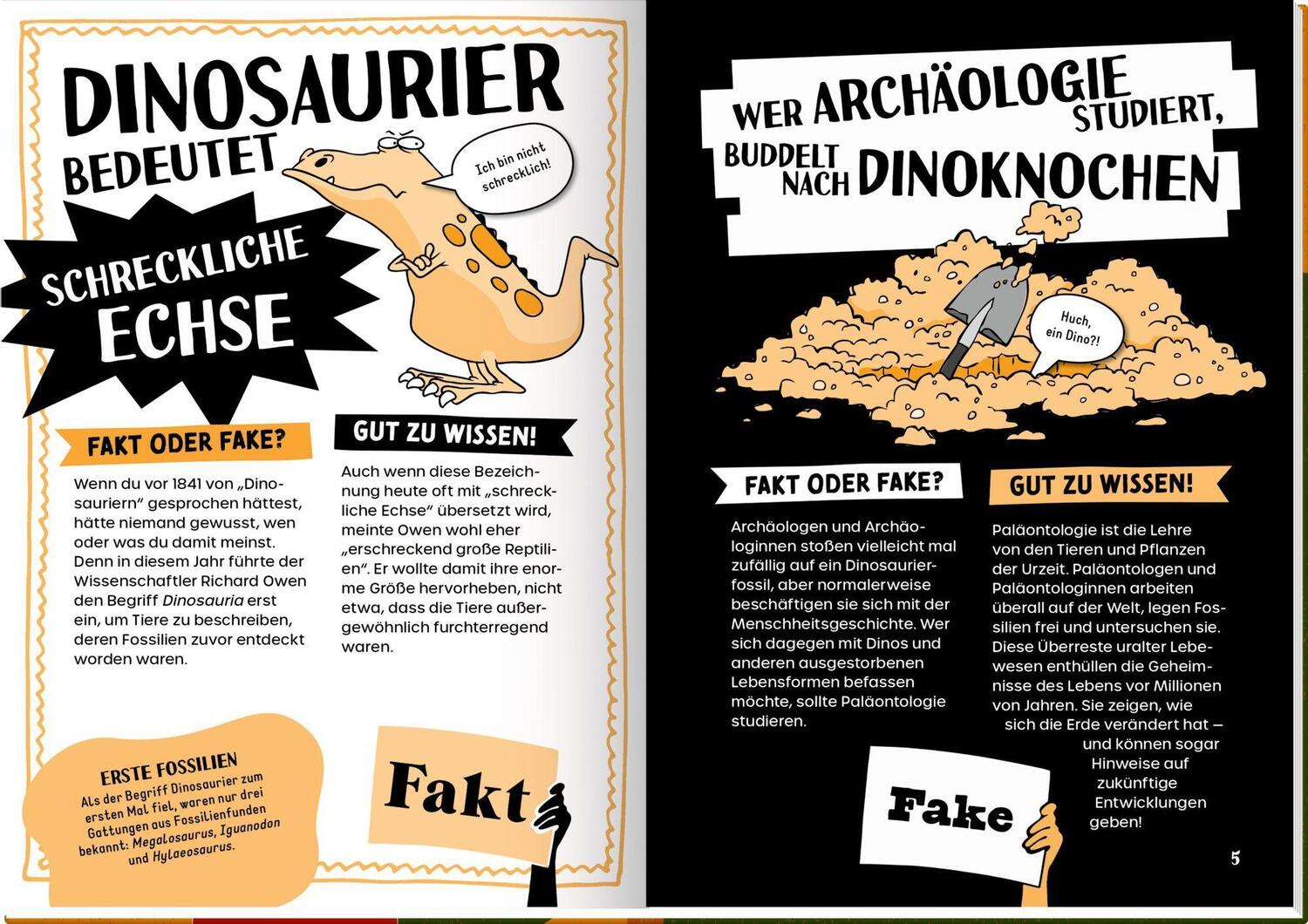 Bild: 9783649645139 | Fakt oder Fake? | Die Wahrheit über Dinos und Co. | Sonya Newland