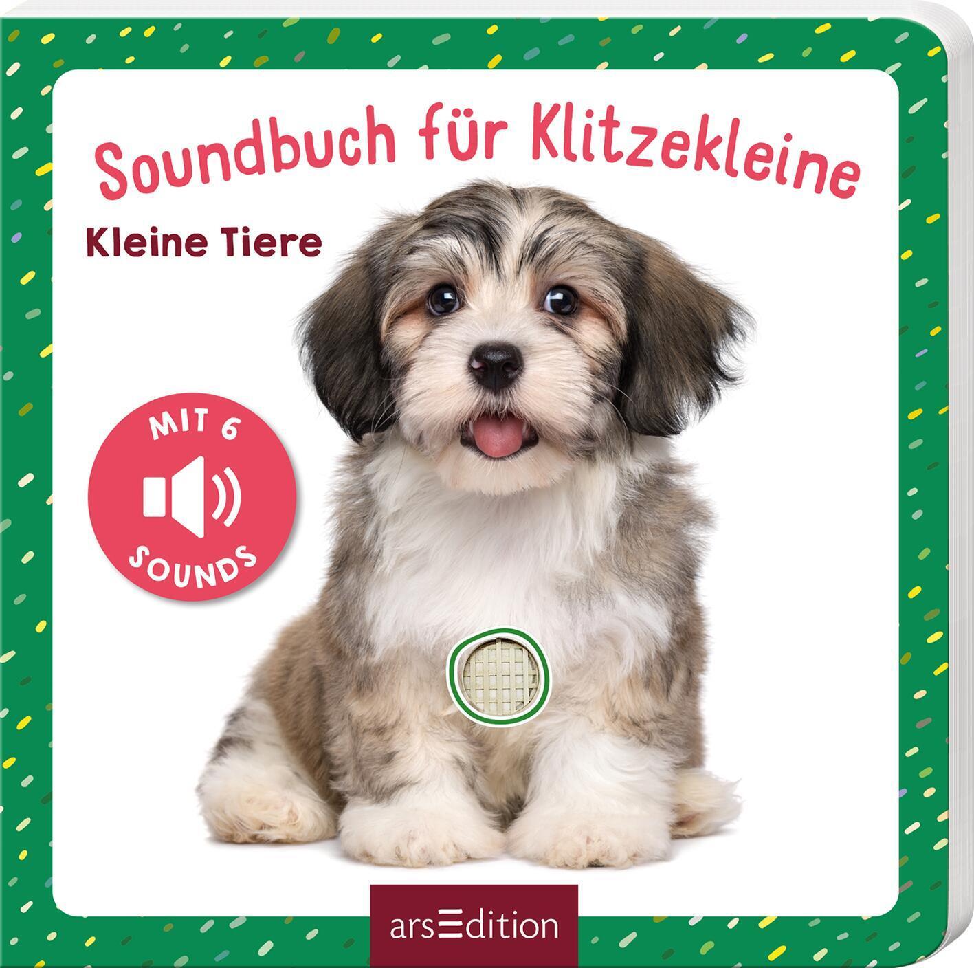 Cover: 9783845855363 | Soundbuch für Klitzekleine - Kleine Tiere | Buch | Pappebuch mit Sound