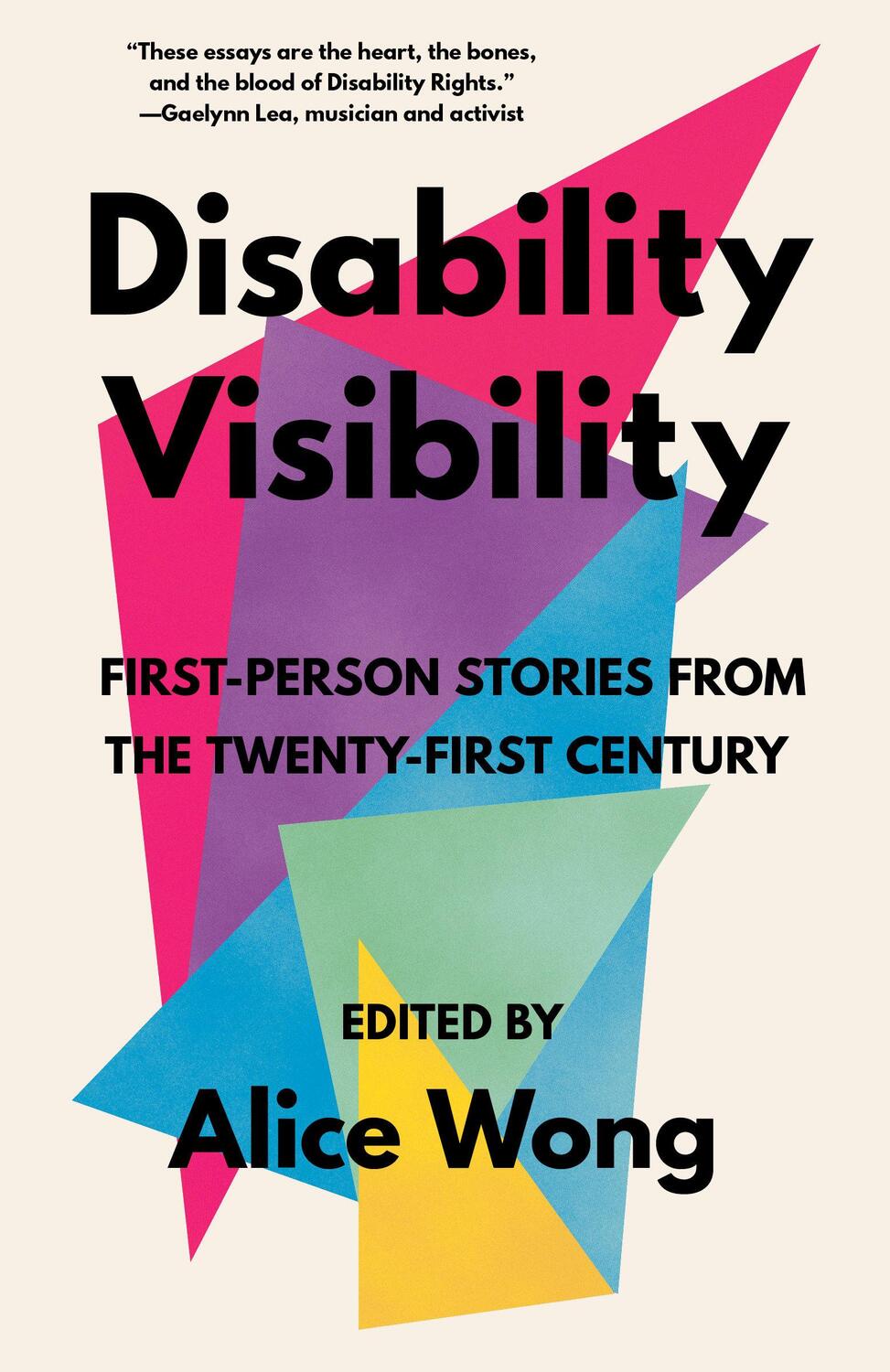 Cover: 9781984899422 | Disability Visibility | Alice Wong | Taschenbuch | Englisch | 2020