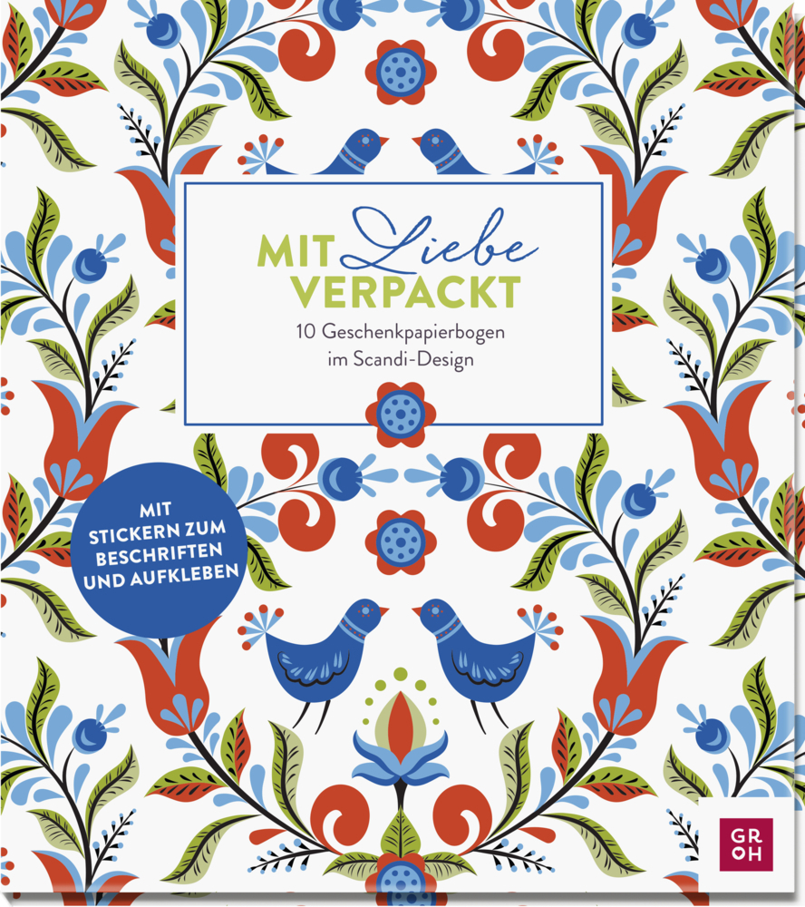 Cover: 4036442011089 | Mit Liebe verpackt - 10 Geschenkpapierbogen im Scandi-Design | Verlag
