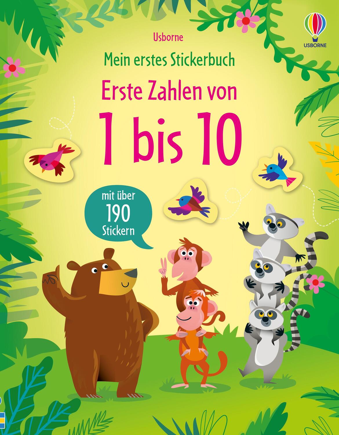 Cover: 9781035701193 | Mein erstes Stickerbuch: Erste Zahlen von 1 bis 10 | Taschenbuch