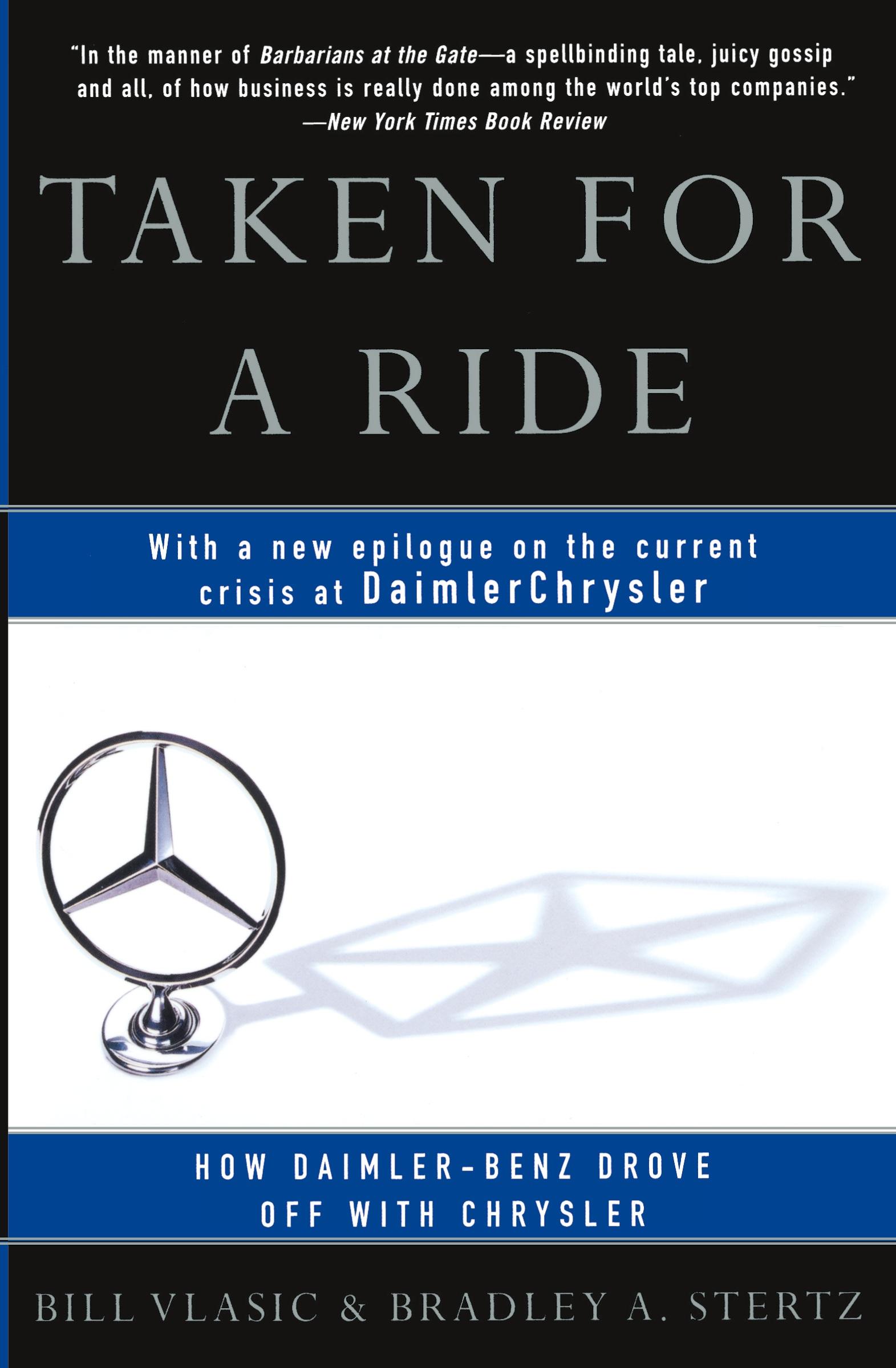 Cover: 9780060934484 | Taken for a Ride | How Daimler-Benz Drove Off with Chrysler | Buch