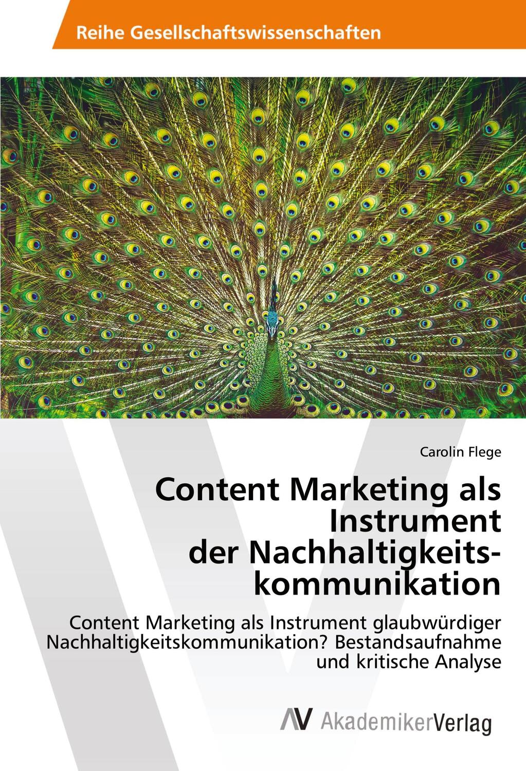 Cover: 9786200671677 | Content Marketing als Instrument der Nachhaltigkeits- kommunikation