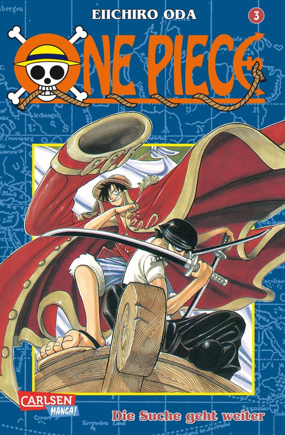 Cover: 9783551745835 | One Piece 03. Die Suche geht weiter | Eiichiro Oda | Taschenbuch