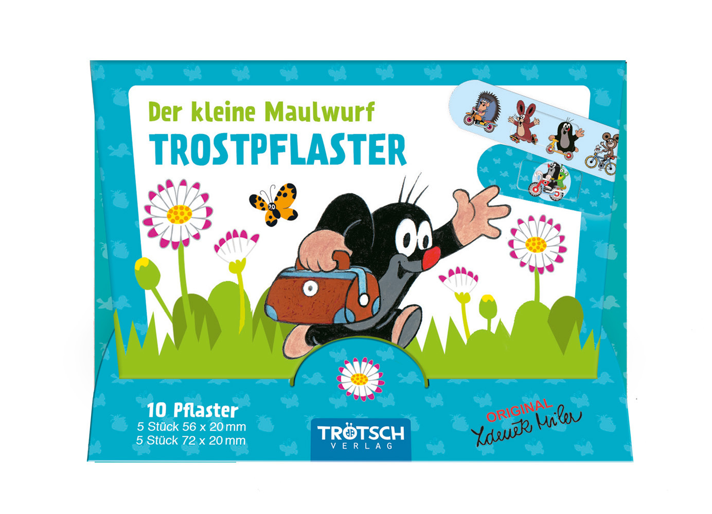 Cover: 4251901501899 | Trötsch Der kleine Maulwurf Pflasterset Trostpflaster blau | Verlag