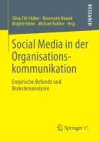 Cover: 9783658023287 | Social Media in der Organisationskommunikation | Ettl-Huber (u. a.)