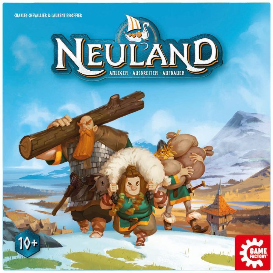 Cover: 7640142763444 | GAME FACTORY - Neuland | Anlegen, ausbreiten, aufbauen | Spiel | 2024